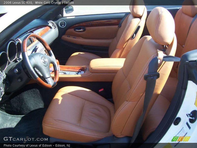 White Gold Crystal / Saddle 2006 Lexus SC 430