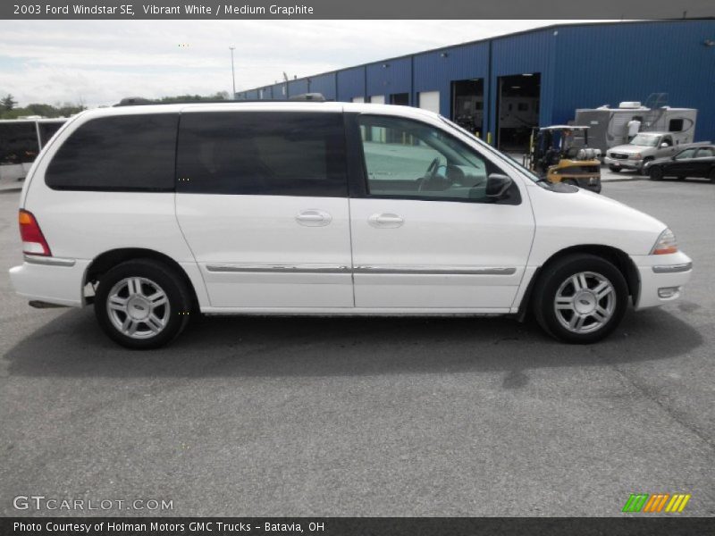 Vibrant White / Medium Graphite 2003 Ford Windstar SE
