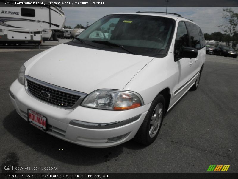 Vibrant White / Medium Graphite 2003 Ford Windstar SE
