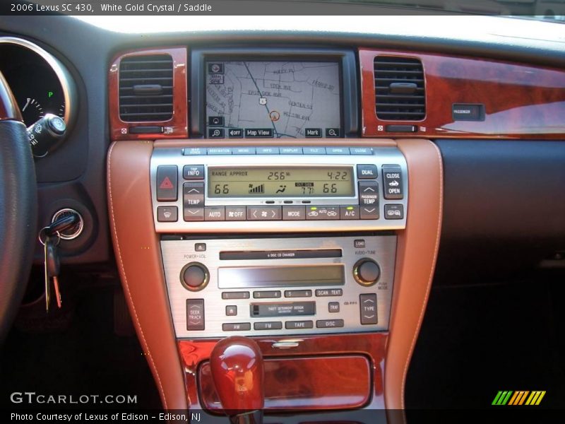 White Gold Crystal / Saddle 2006 Lexus SC 430