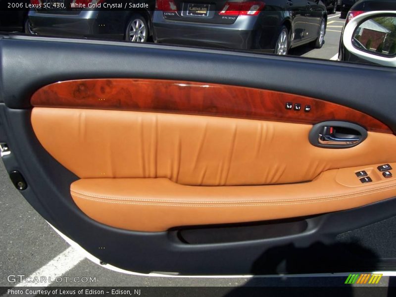White Gold Crystal / Saddle 2006 Lexus SC 430
