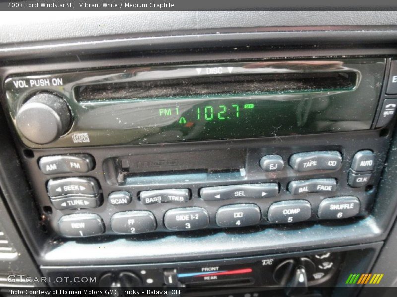 Vibrant White / Medium Graphite 2003 Ford Windstar SE