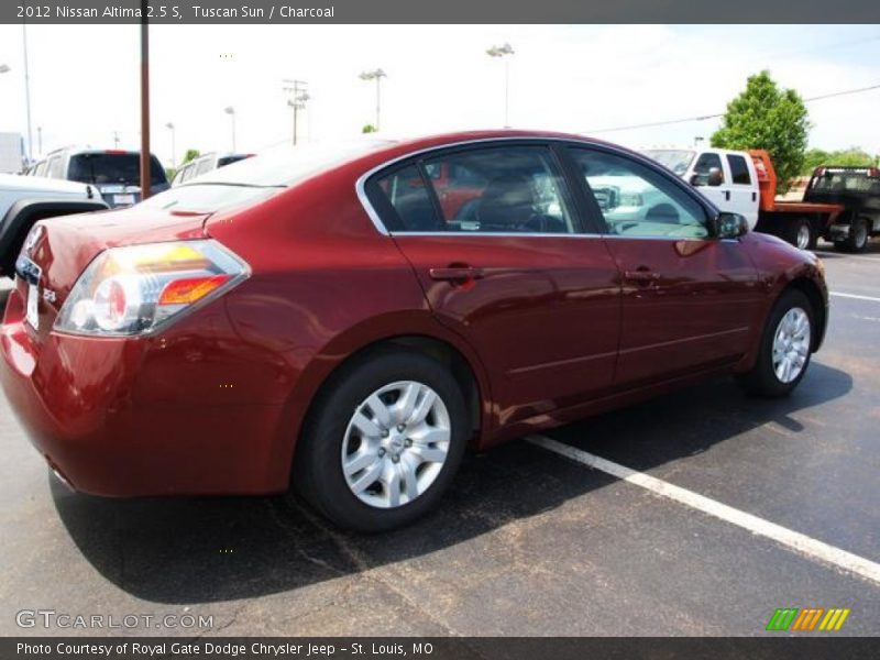 Tuscan Sun / Charcoal 2012 Nissan Altima 2.5 S