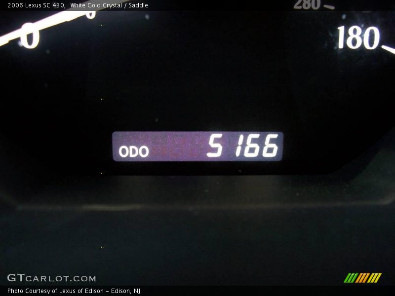 White Gold Crystal / Saddle 2006 Lexus SC 430