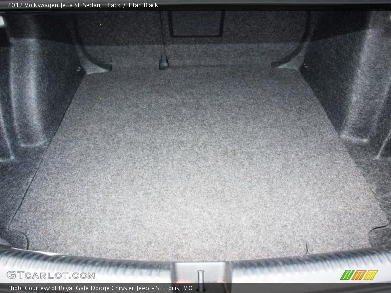 Black / Titan Black 2012 Volkswagen Jetta SE Sedan