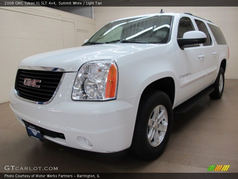 Summit White / Light Tan 2008 GMC Yukon XL SLT 4x4