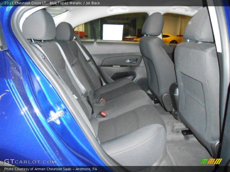 Blue Topaz Metallic / Jet Black 2013 Chevrolet Cruze LT