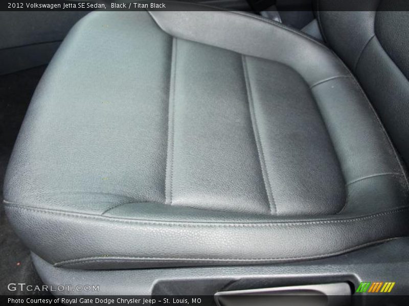Black / Titan Black 2012 Volkswagen Jetta SE Sedan