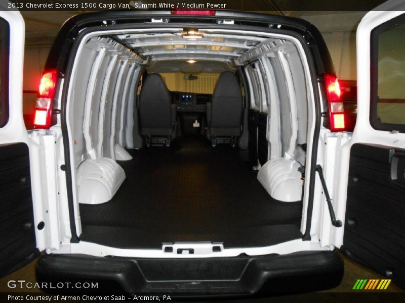 Summit White / Medium Pewter 2013 Chevrolet Express 1500 Cargo Van
