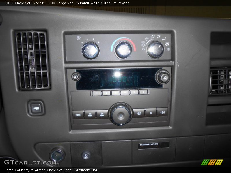 Summit White / Medium Pewter 2013 Chevrolet Express 1500 Cargo Van