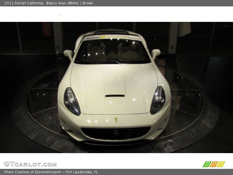 Bianco Avus (White) / Brown 2011 Ferrari California