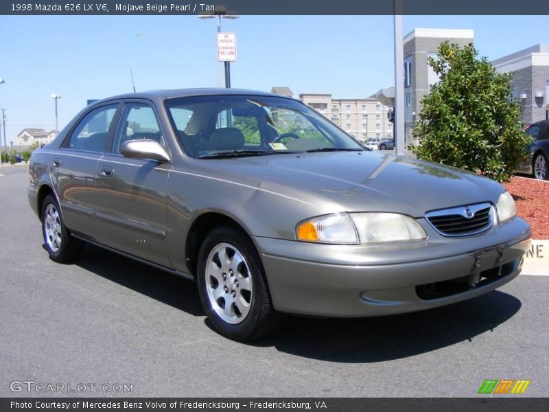 Mojave Beige Pearl / Tan 1998 Mazda 626 LX V6