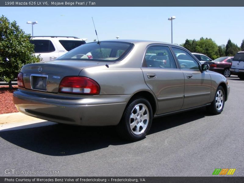 Mojave Beige Pearl / Tan 1998 Mazda 626 LX V6