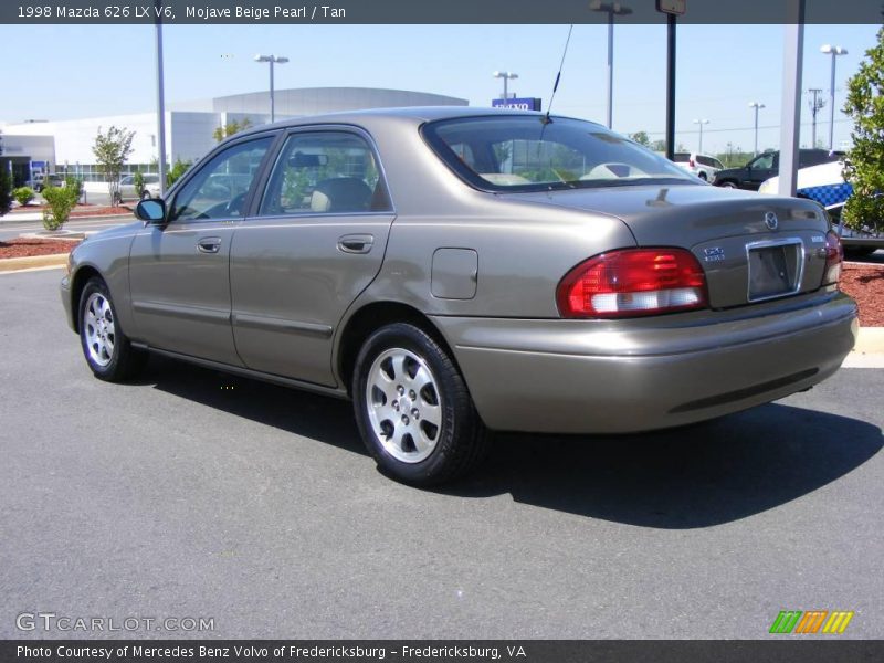 Mojave Beige Pearl / Tan 1998 Mazda 626 LX V6