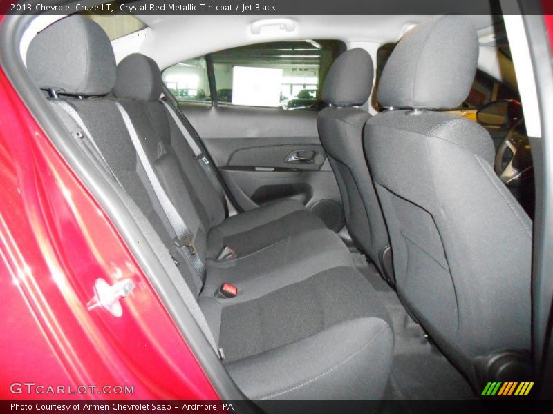 Crystal Red Metallic Tintcoat / Jet Black 2013 Chevrolet Cruze LT