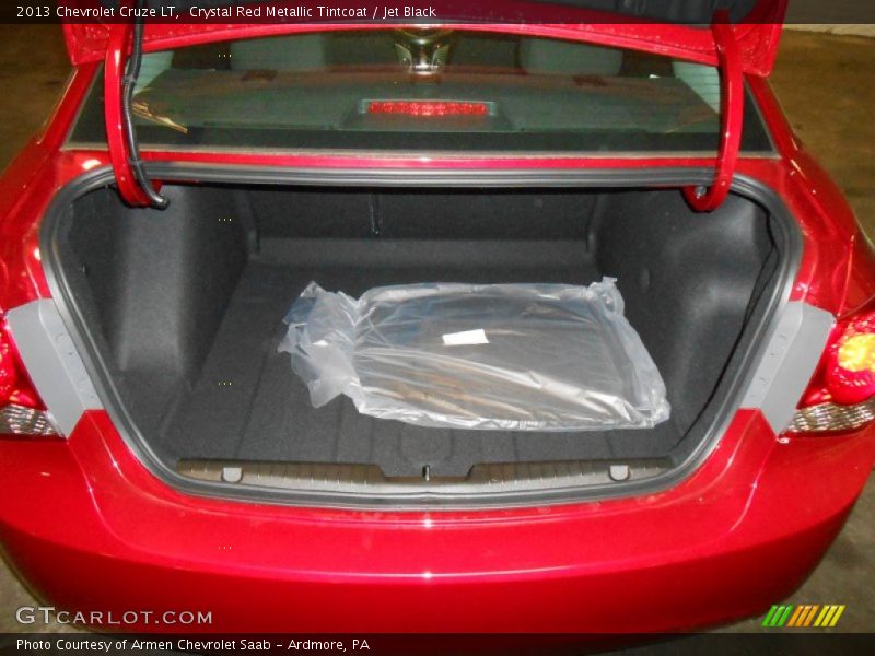 Crystal Red Metallic Tintcoat / Jet Black 2013 Chevrolet Cruze LT