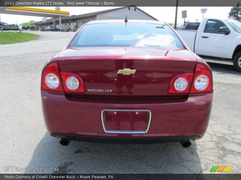 Red Jewel Tintcoat / Ebony 2010 Chevrolet Malibu LTZ Sedan