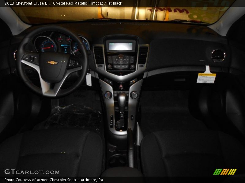 Crystal Red Metallic Tintcoat / Jet Black 2013 Chevrolet Cruze LT