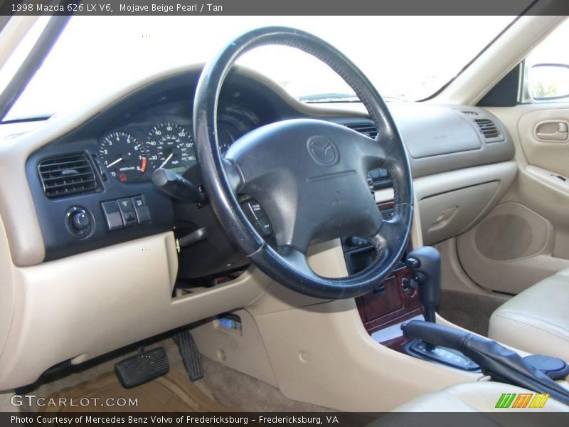 Mojave Beige Pearl / Tan 1998 Mazda 626 LX V6