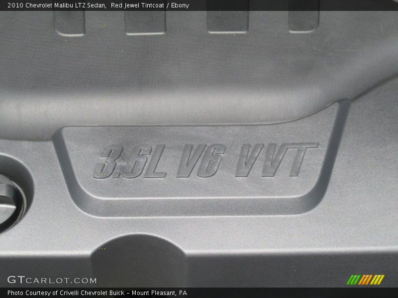 Red Jewel Tintcoat / Ebony 2010 Chevrolet Malibu LTZ Sedan