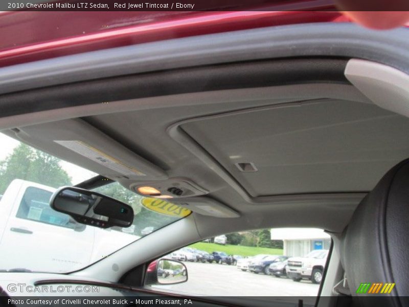 Red Jewel Tintcoat / Ebony 2010 Chevrolet Malibu LTZ Sedan