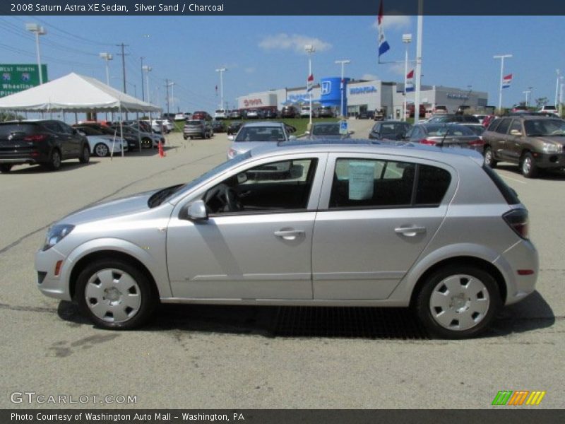 Silver Sand / Charcoal 2008 Saturn Astra XE Sedan