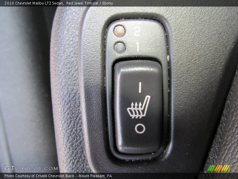 Controls of 2010 Malibu LTZ Sedan