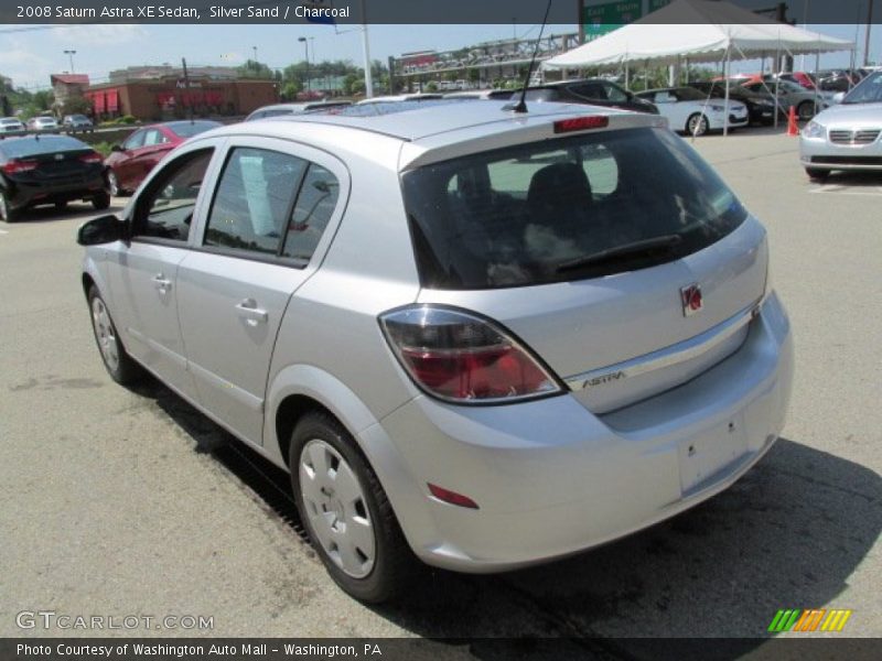 Silver Sand / Charcoal 2008 Saturn Astra XE Sedan