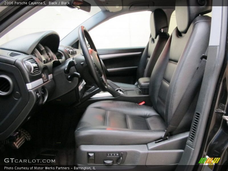  2006 Cayenne S Black Interior