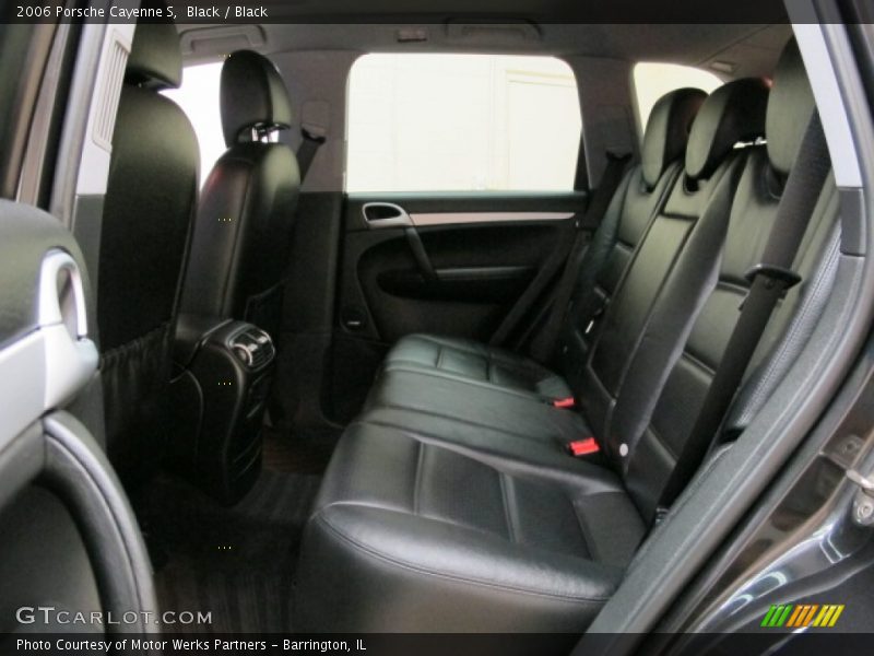 Rear Seat of 2006 Cayenne S