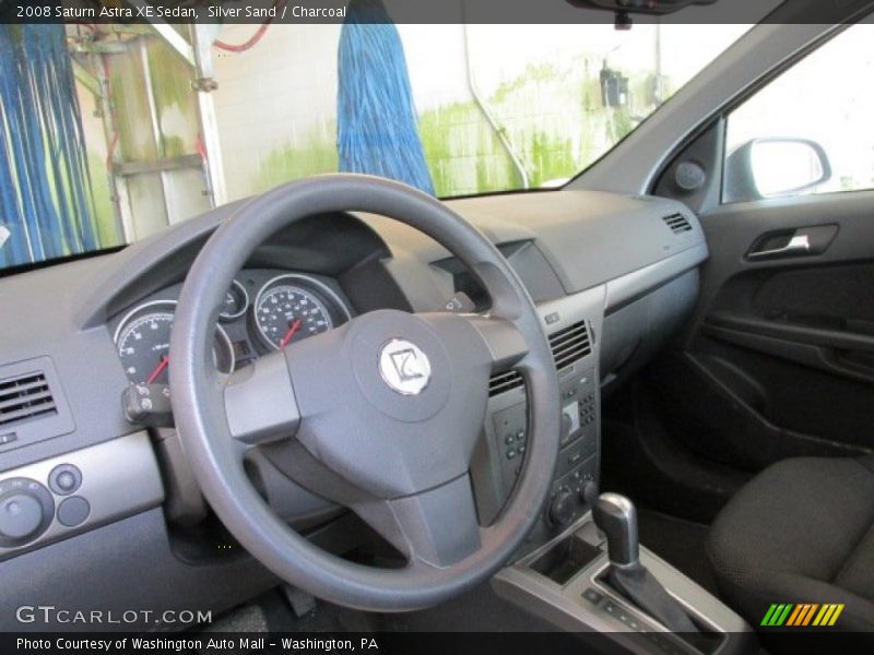 Silver Sand / Charcoal 2008 Saturn Astra XE Sedan