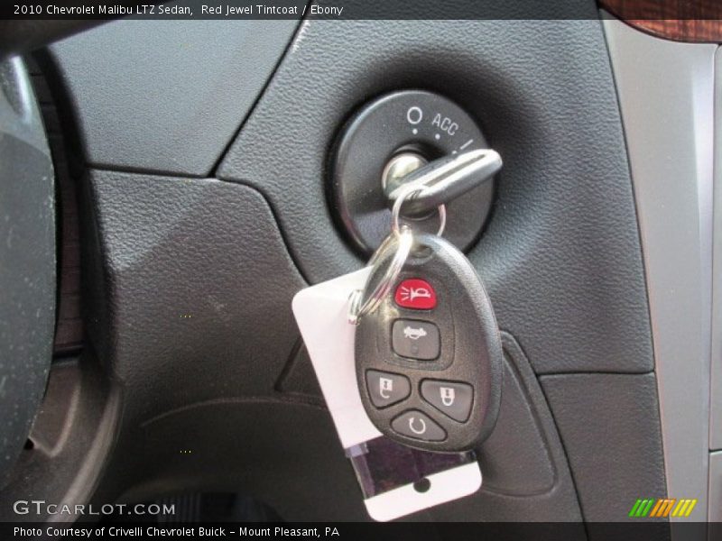Keys of 2010 Malibu LTZ Sedan