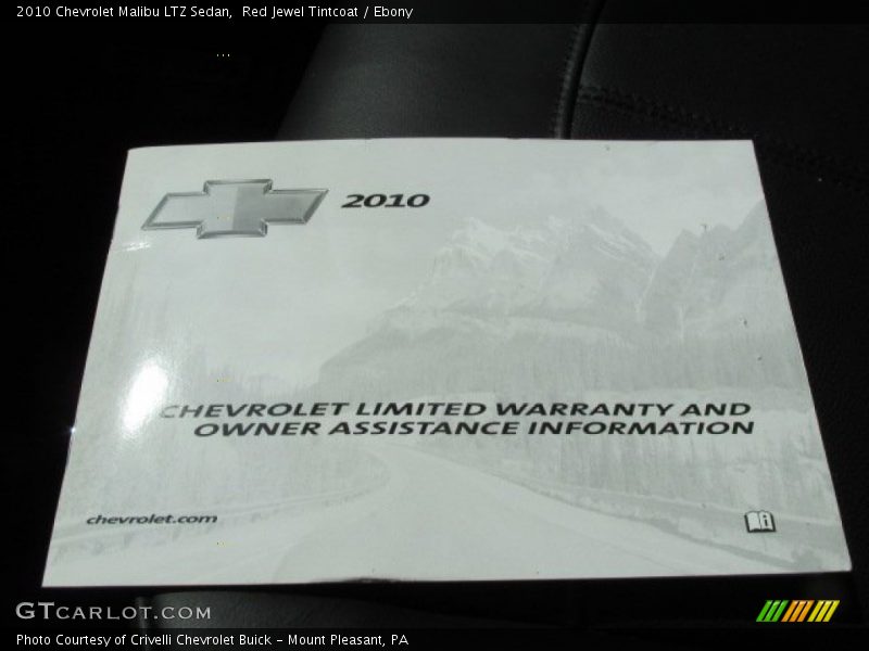 Red Jewel Tintcoat / Ebony 2010 Chevrolet Malibu LTZ Sedan