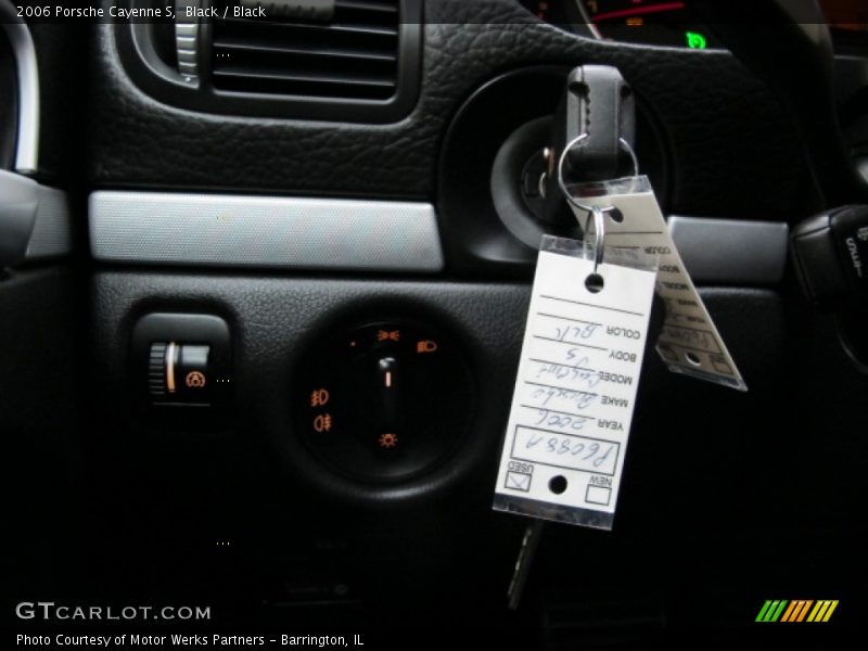 Black / Black 2006 Porsche Cayenne S