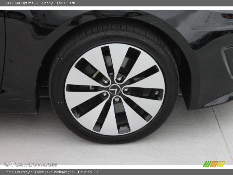 Ebony Black / Black 2012 Kia Optima SX