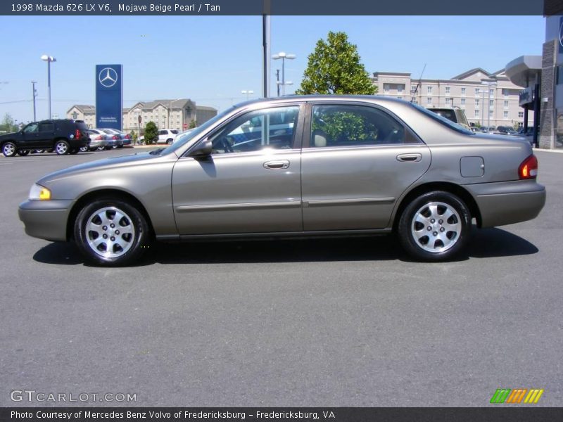 Mojave Beige Pearl / Tan 1998 Mazda 626 LX V6