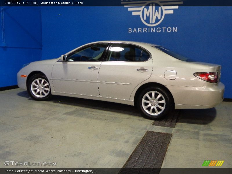 Alabaster Metallic / Black 2002 Lexus ES 300