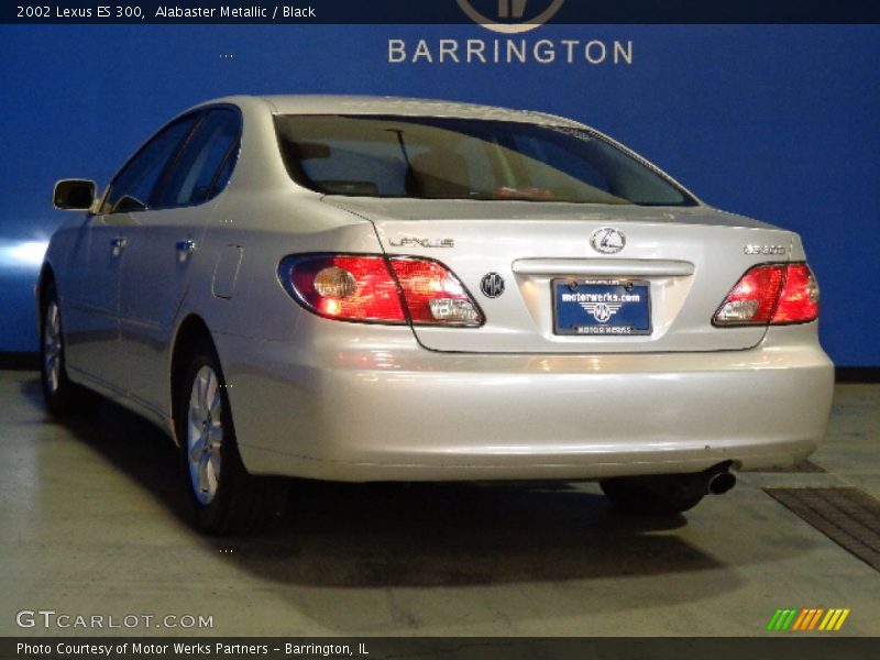 Alabaster Metallic / Black 2002 Lexus ES 300