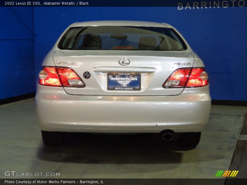 Alabaster Metallic / Black 2002 Lexus ES 300