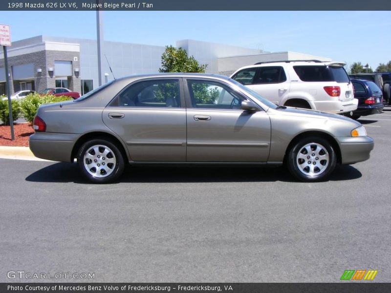 Mojave Beige Pearl / Tan 1998 Mazda 626 LX V6