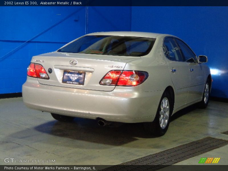 Alabaster Metallic / Black 2002 Lexus ES 300
