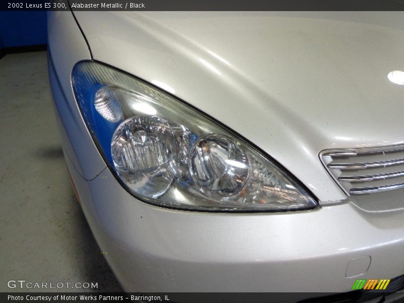Alabaster Metallic / Black 2002 Lexus ES 300
