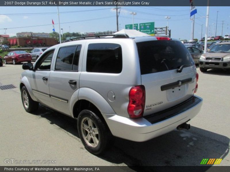Bright Silver Metallic / Dark Slate Gray/Light Slate Gray 2007 Dodge Durango SLT 4x4