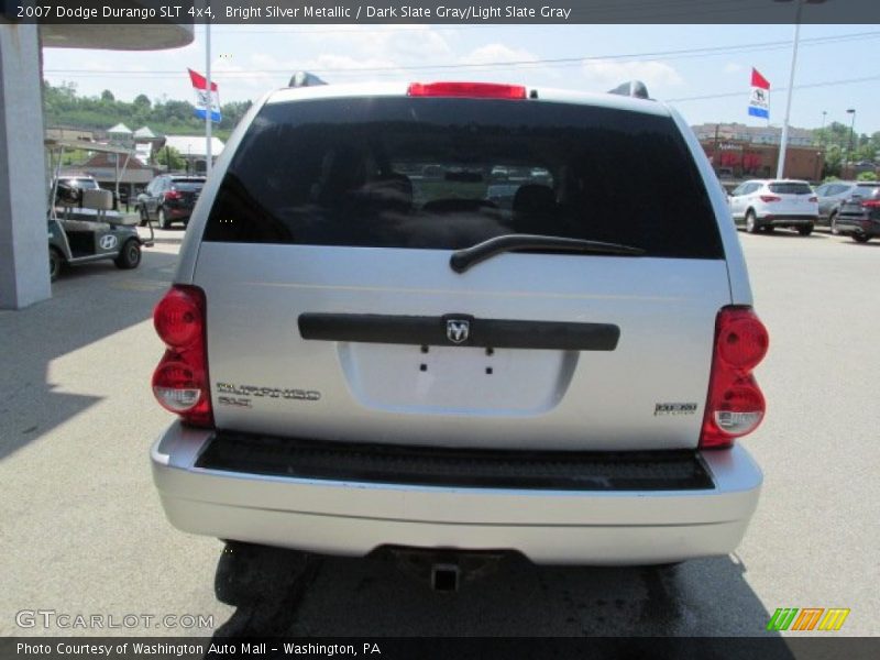 Bright Silver Metallic / Dark Slate Gray/Light Slate Gray 2007 Dodge Durango SLT 4x4