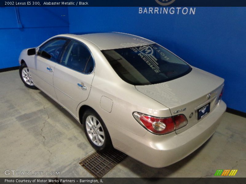 Alabaster Metallic / Black 2002 Lexus ES 300