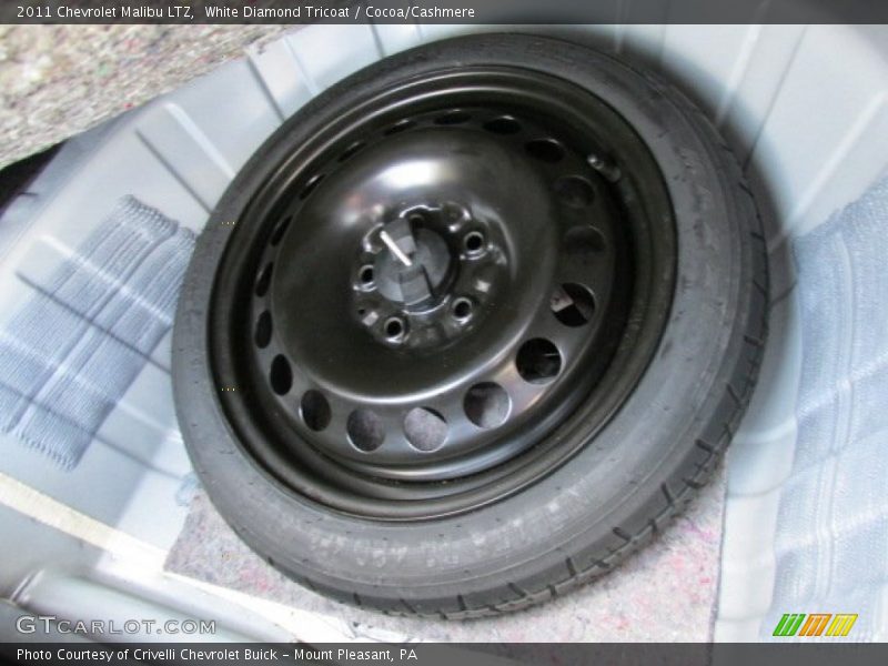 White Diamond Tricoat / Cocoa/Cashmere 2011 Chevrolet Malibu LTZ