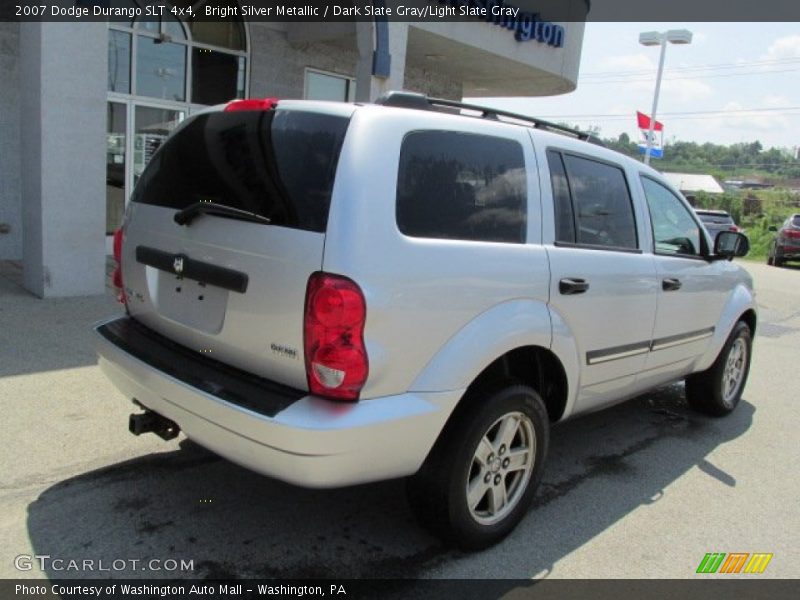 Bright Silver Metallic / Dark Slate Gray/Light Slate Gray 2007 Dodge Durango SLT 4x4