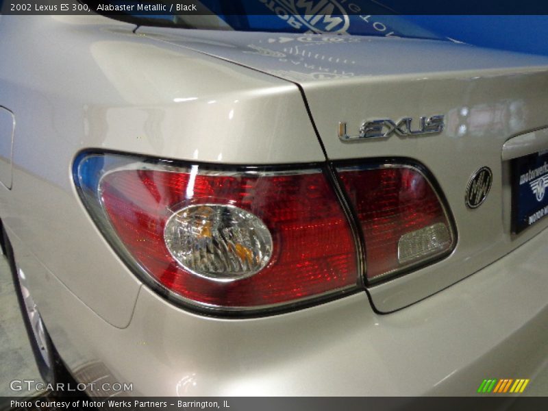 Alabaster Metallic / Black 2002 Lexus ES 300