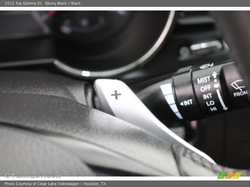 Ebony Black / Black 2012 Kia Optima SX