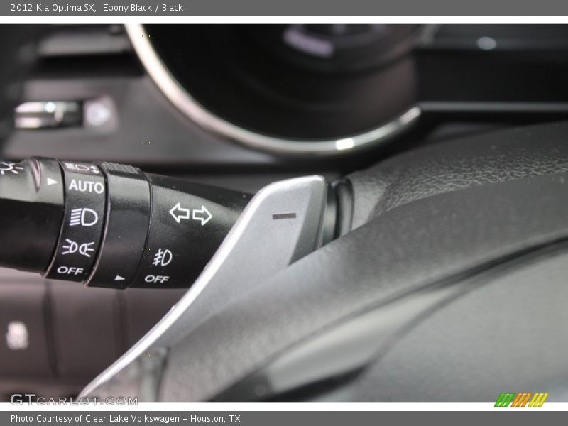 Ebony Black / Black 2012 Kia Optima SX